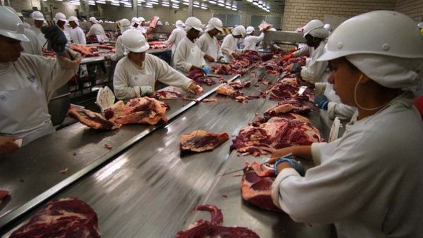 Brasil exportó alcanzo un récord histórico de carne exportada