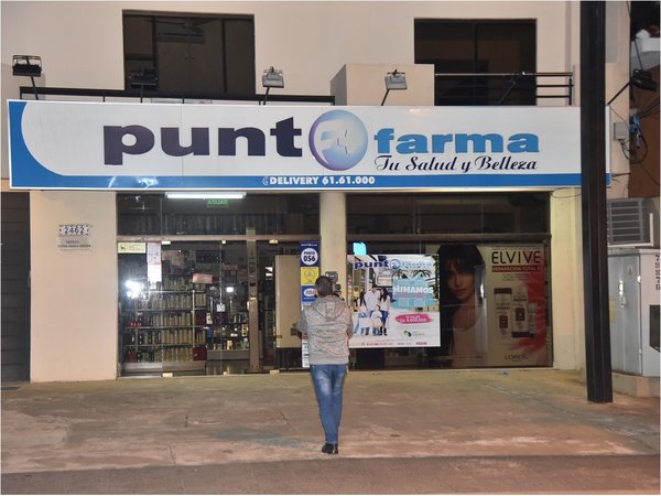 Simuló ser cliente y asaltó una farmacia en Asunción