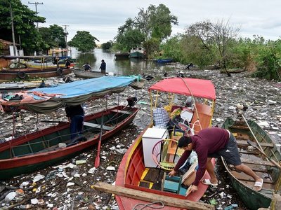 Río Paraguay alcanza los 7 metros en Asunción