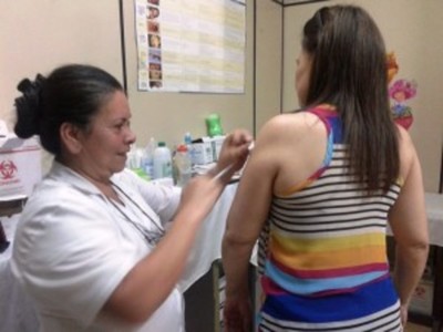 Escaso porcentaje de inmunizados contra influenza