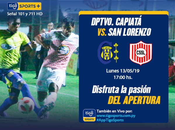 Capiatá y San Lorenzo juegan su cotejo postergado