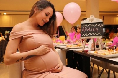 Marcia Franco tuvo su primer baby shower