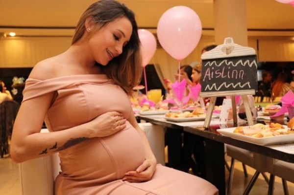Marcia Franco tuvo su primer baby shower