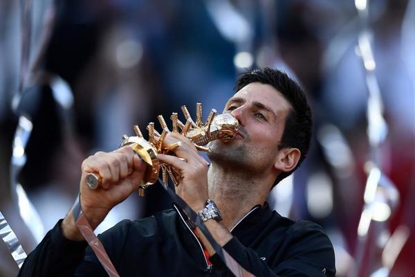 Novak Djokovic es tricampeón en Madrid - ADN Paraguayo