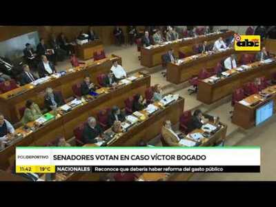 Victor Bogado pierde su investidura - Tv - ABC Color