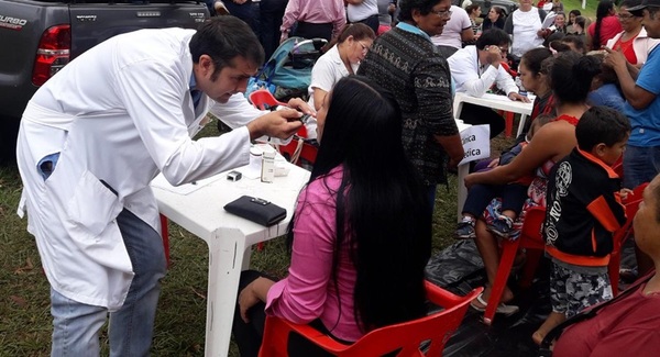 Asisten a desplazados con énfasis en detectar cuadros respiratorios - ADN Paraguayo