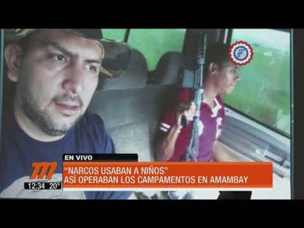 Narcos usaban a niños para comercializar droga