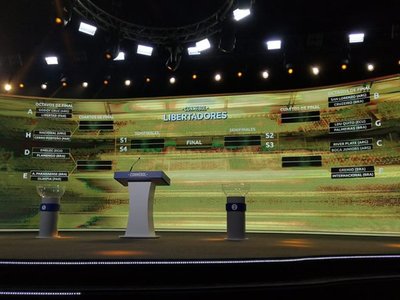 Así quedaron los cruces en el simulacro de sorteo de la Libertadores