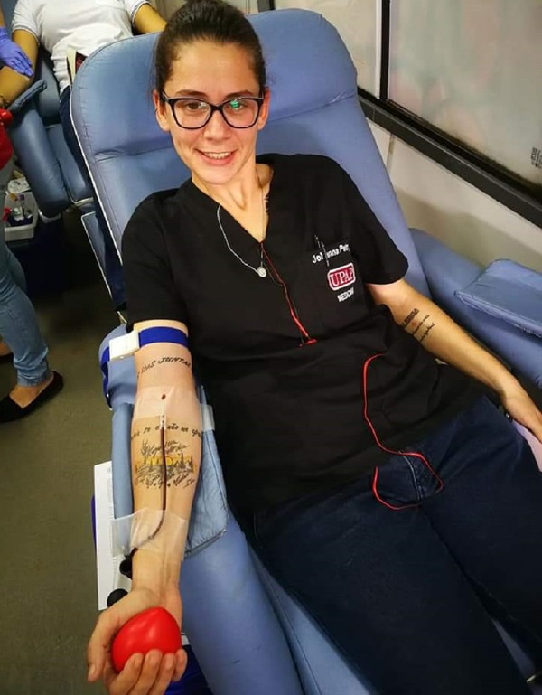 Si tienes tatuajes puedes donar sangre