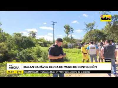 Pilar: Hallan cadáver cerca de muro de contención - Tv - ABC Color