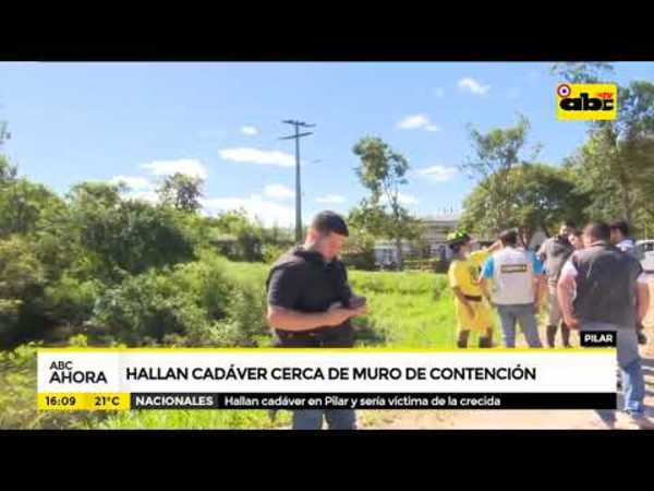 Pilar: Hallan cadáver cerca de muro de contención - Tv - ABC Color