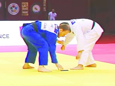 "Chemo problema che celular", dijo un judoca