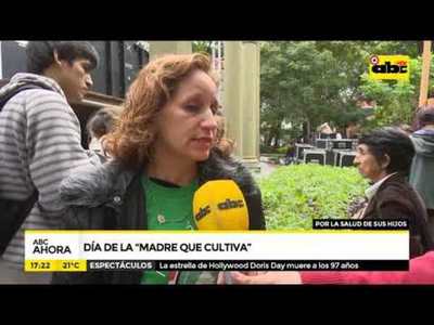 Día de la “madre que cultiva” por la salud de sus hijos - Tv - ABC Color
