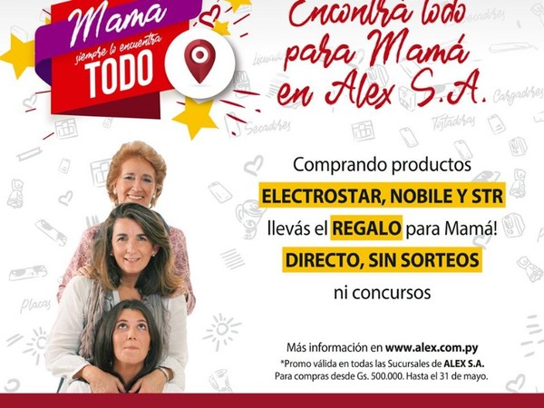 Promo de Alex S.A por el mes de Mamá - Radio 1000 AM