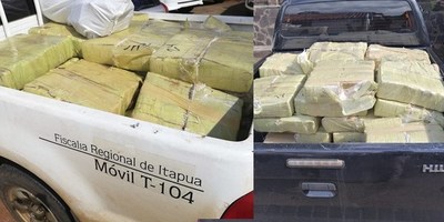 INCINERAN DOS TONELADAS DE MARIHUANA INCAUTADAS EN ITAPÚA.