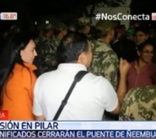 Tensión en Pilar: Damnificados cerrarán puente de Ñeembucú - Paraguay.com