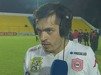 Luis Cáceres dice que en San Lorenzo no se baja los brazos