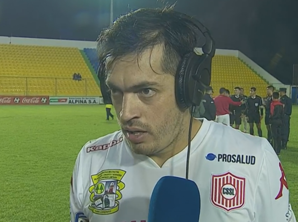 Luis Cáceres dice que en San Lorenzo no se baja los brazos