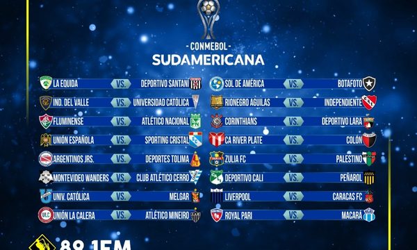 Santaní y Sol de América ya conocen a sus rivales