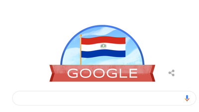Google saluda a Paraguay por el día de la Independencia » Ñanduti
