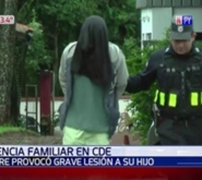 Hombre provocó grave lesión a su hijo tras propinarle golpes de puño - Paraguay.com