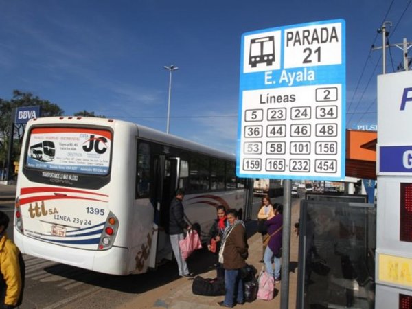Dinatrán controlará los micros "pomberos"