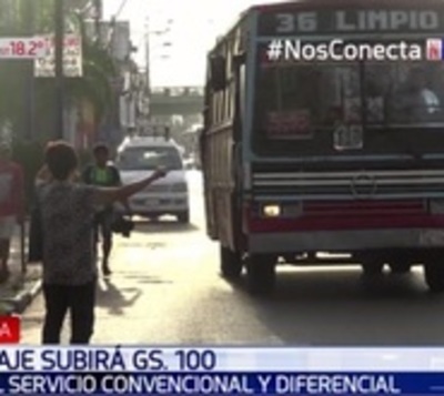 No pueden cobrar pasaje a G. 2.400 o G. 3.600, hasta firma de decreto - Paraguay.com
