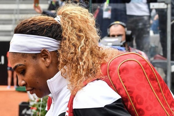 Serena se retira de Roma por lesión - Deportes - ABC Color
