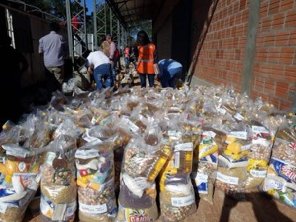 Intenso trabajo de instituciones para ayudar a damnificados - ADN Paraguayo
