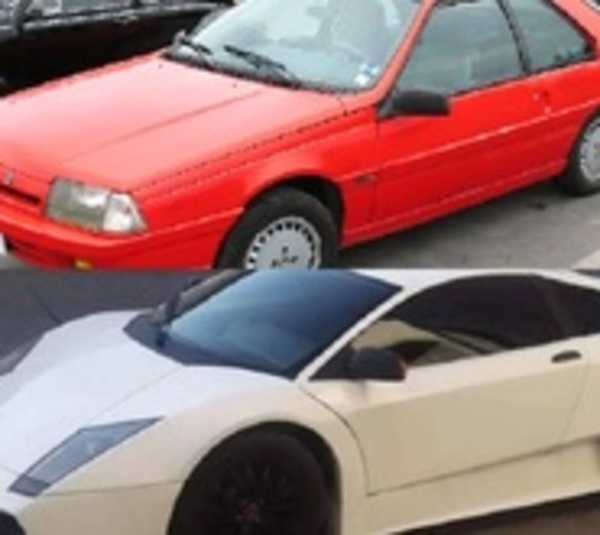 Convirtió su viejo Renault en un Lamborghini Murciélago - Paraguay.com