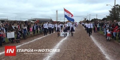 EN NARANJITO DESFILARON EN HOMENAJE A LA PATRIA.