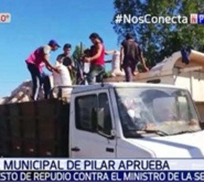 Junta Municipal de Pilar repudia a Ministro de la SEN  - Paraguay.com