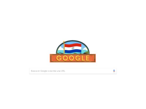 Google conmemora Independencia del Paraguay