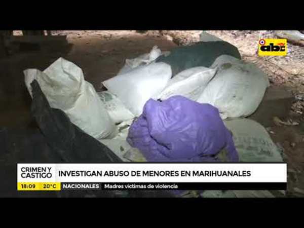 Investigan abuso de menores en Marihuanales - Tv - ABC Color
