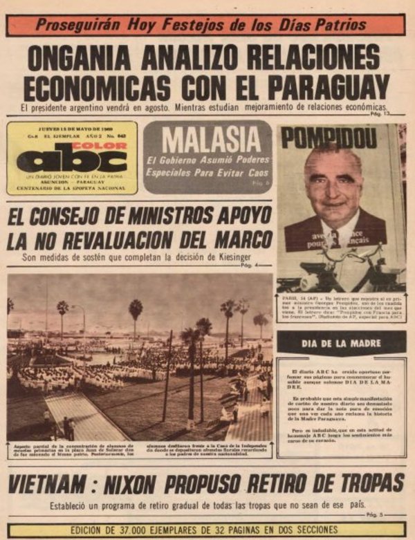 15 de mayo de 1969 - Un Dia Como Hoy - ABC Color