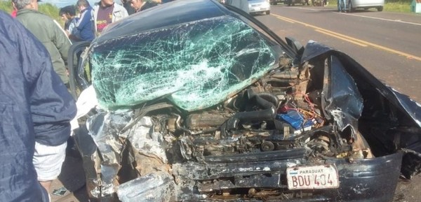 Accidente en Santaní deja un muerto y tres heridos