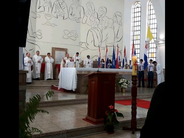 TE DEUM POR EL DIA DE LA PATRIA Y DE LA MADRE EN ENCARNACIÓN
