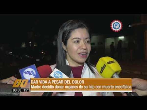 Dar vida a pesar del dolor.
