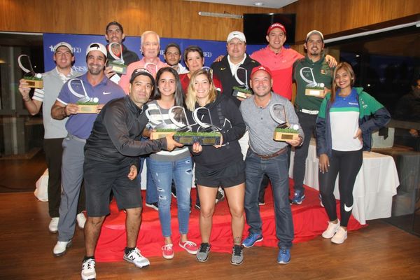 La Copa Asismed de golf premió a los mejores