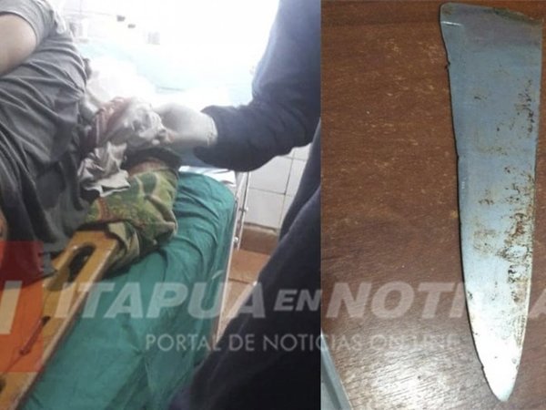 Apuñaló a su padrastro por la espalda
