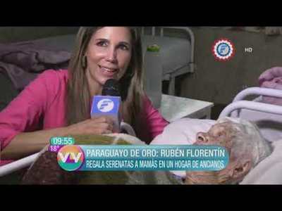 Rubén Florentin el Paraguayo de Oro en Vive la Vida