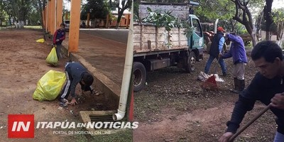 CNEL. BOGADO: VECINOS SE UNEN EN LA LUCHA CONTRA EL DENGUE