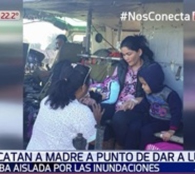 Rescatan a mujer a punto de dar a luz en el Chaco - Paraguay.com
