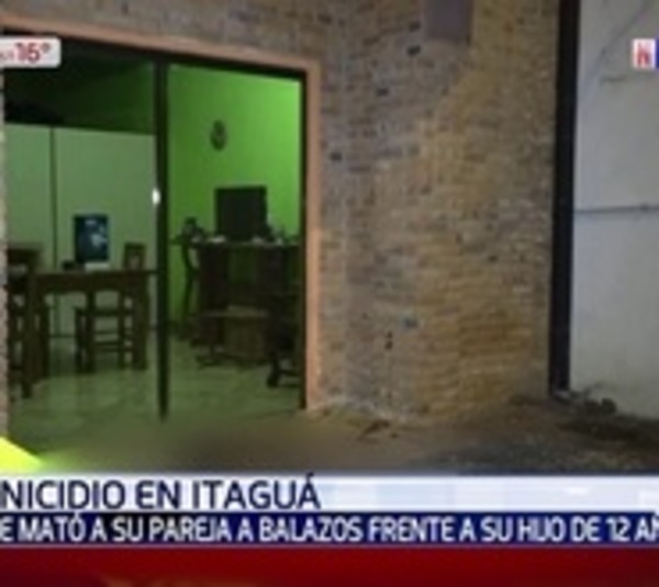 Asesinó a su expareja frente a su hijo y luego se suicidó  - Paraguay.com