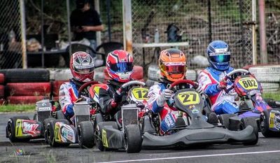 Luque recibe la gran fiesta del Nacional de karting