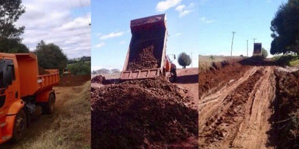 EL MOPC CONTINUA TRABAJOS DE REPARACIÓN DE CAMINOS VECINALES EN ITAPÚA
