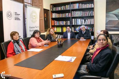 SNC y Academia de la Lengua Guaraní desarrollarán proyectos conjuntos | .::Agencia IP::.