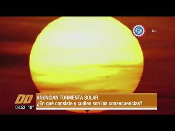 Anuncian tormenta solar. ¿En qué consisten y cuáles son las consecuencias?