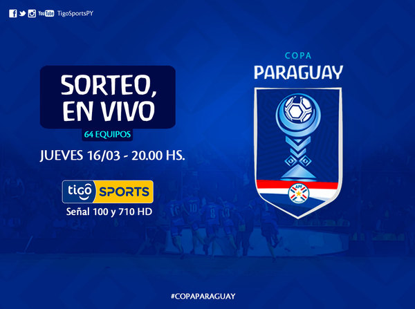 Se conocerán cruces de primera ronda de Copa Paraguay