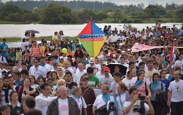Llega a Paraguay la Caminata "Huellas de Ternura" » Ñanduti
